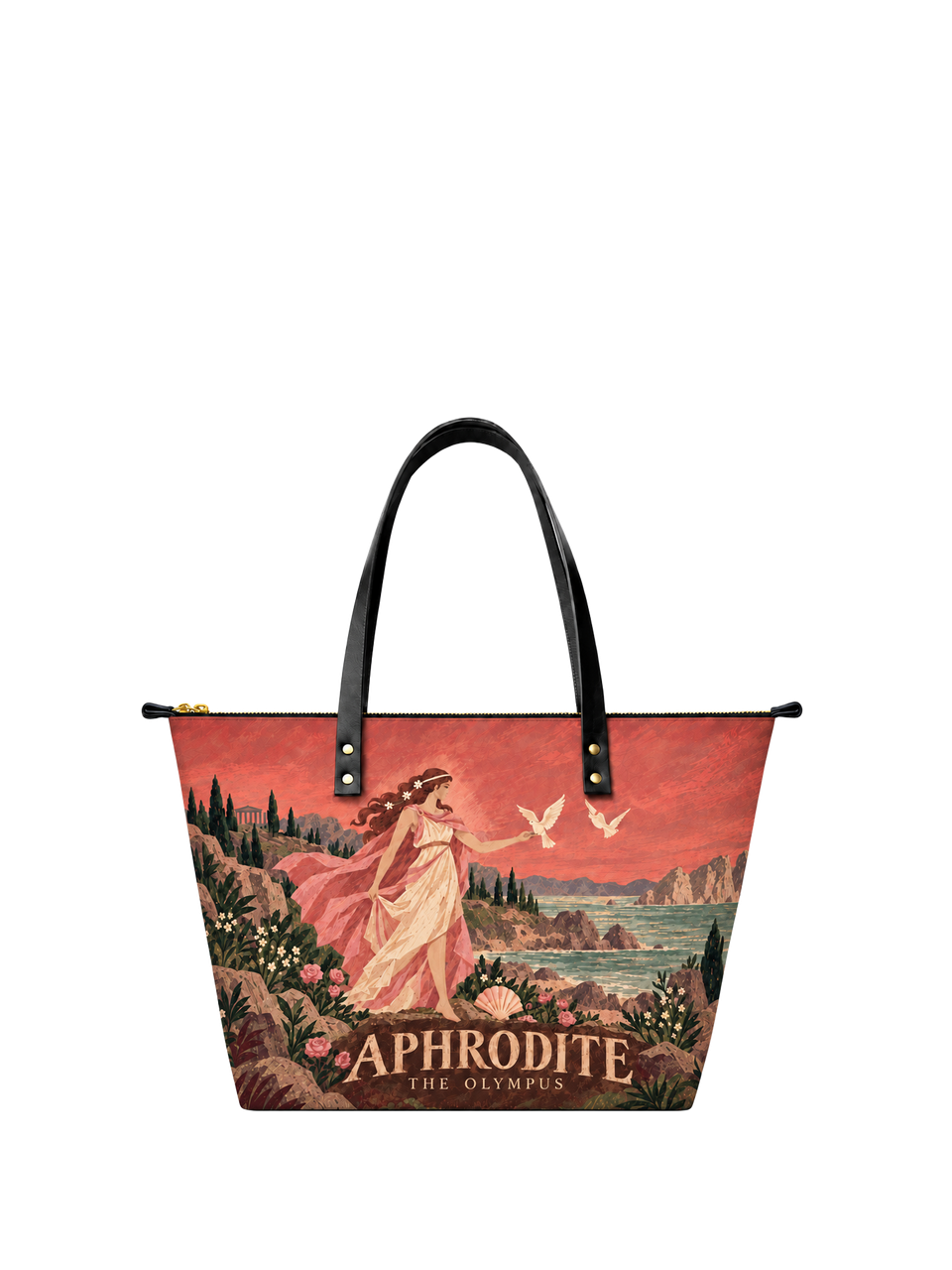 "Aphrodite" Leather Tote Bag