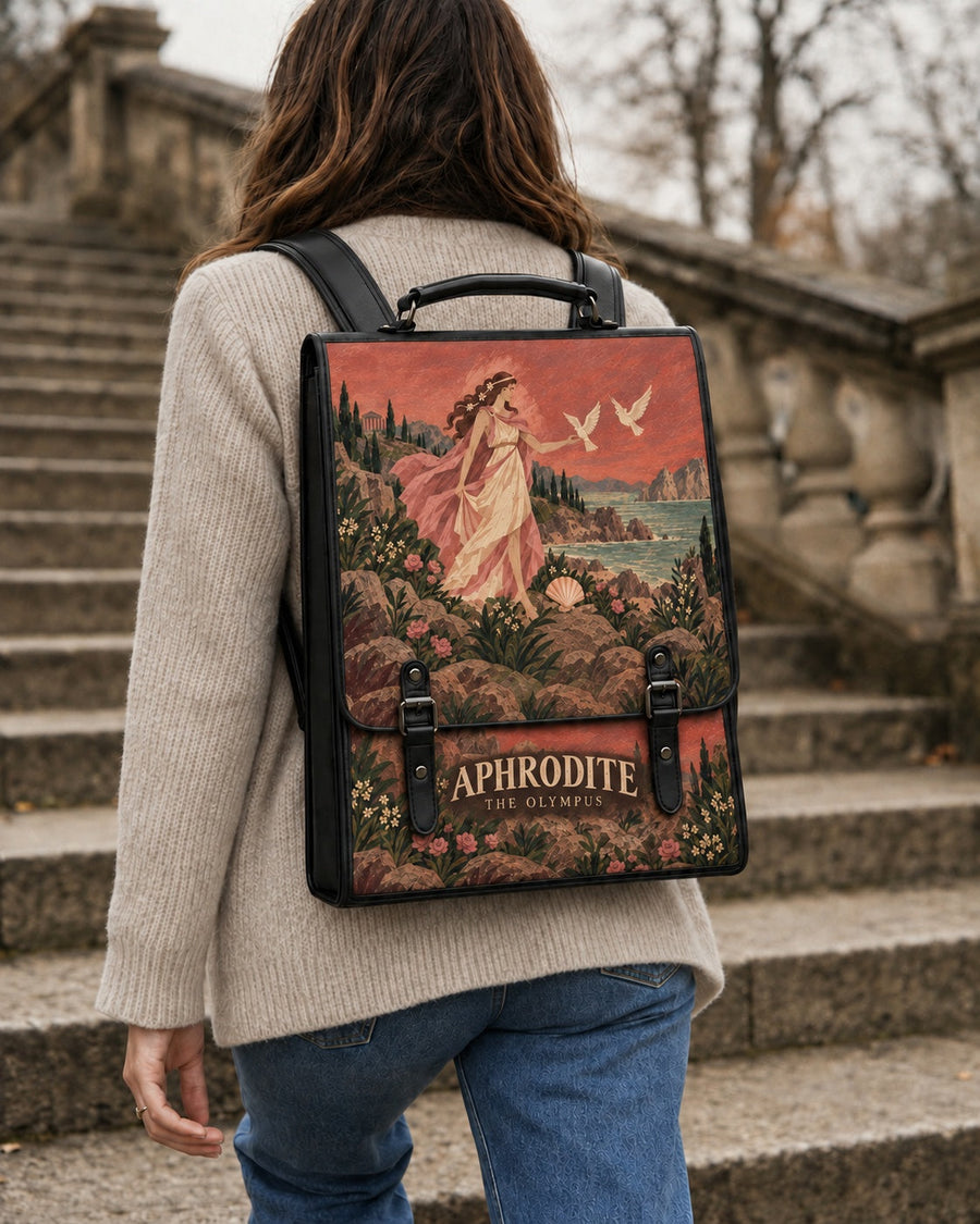 "Aphrodite" Leather Backpack