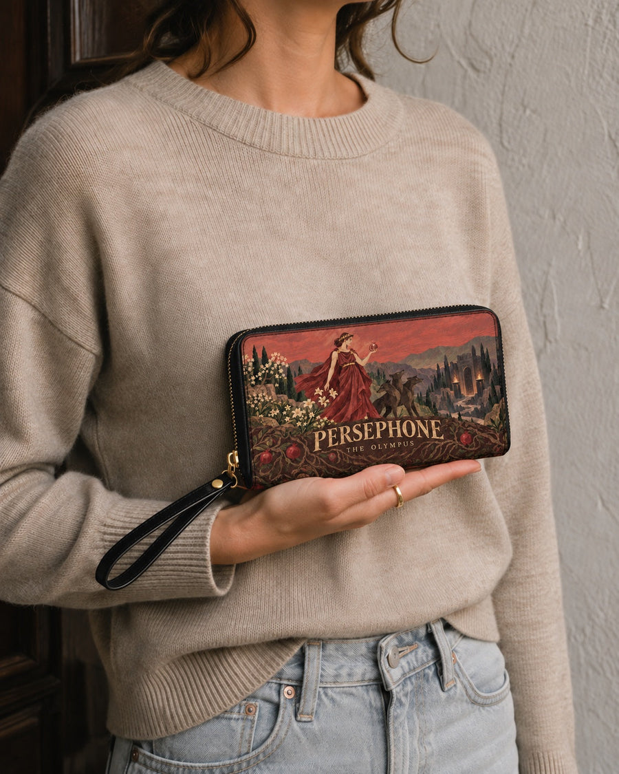 "Persephone" Long Wallet