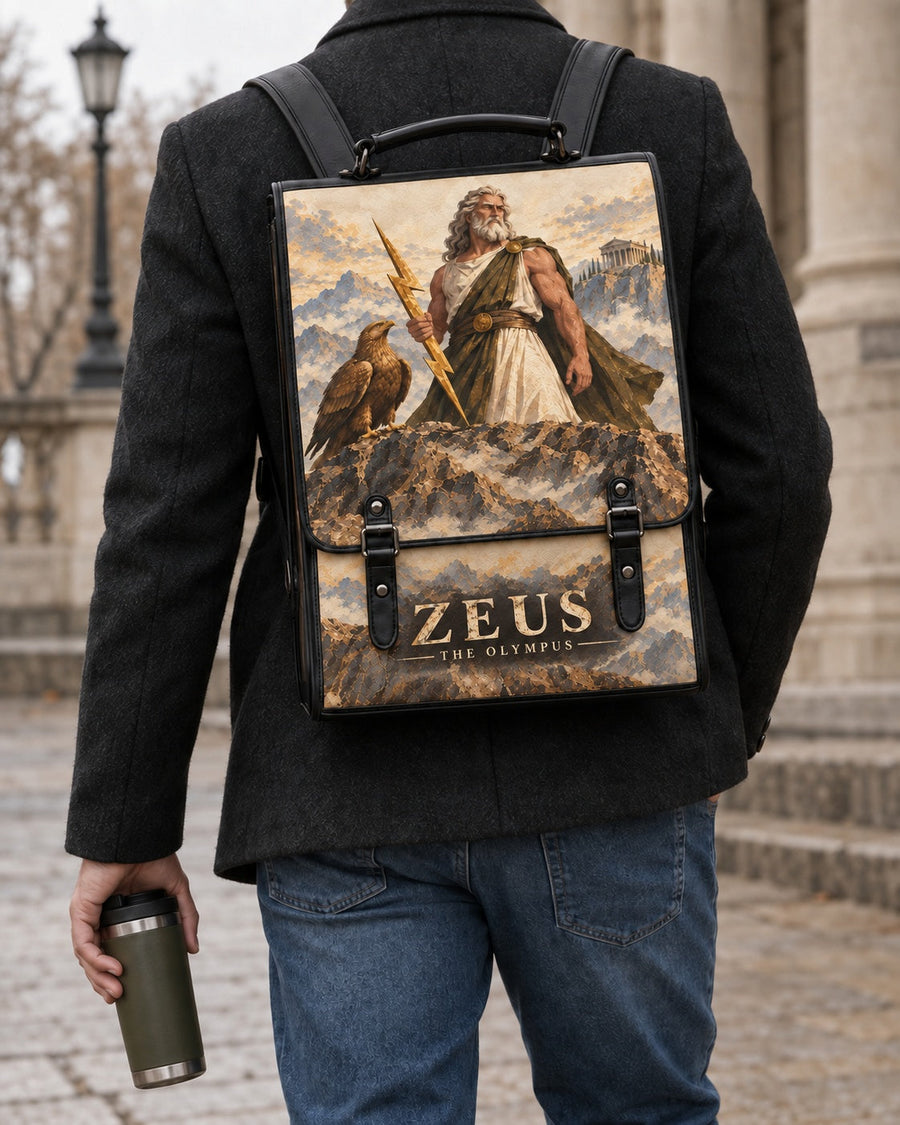 "Zeus" Leather Backpack