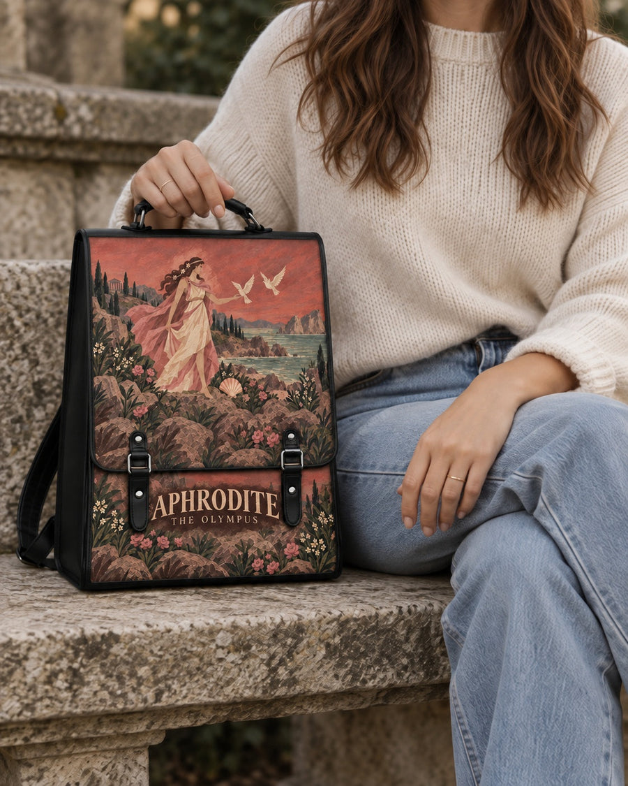 "Aphrodite" Leather Backpack