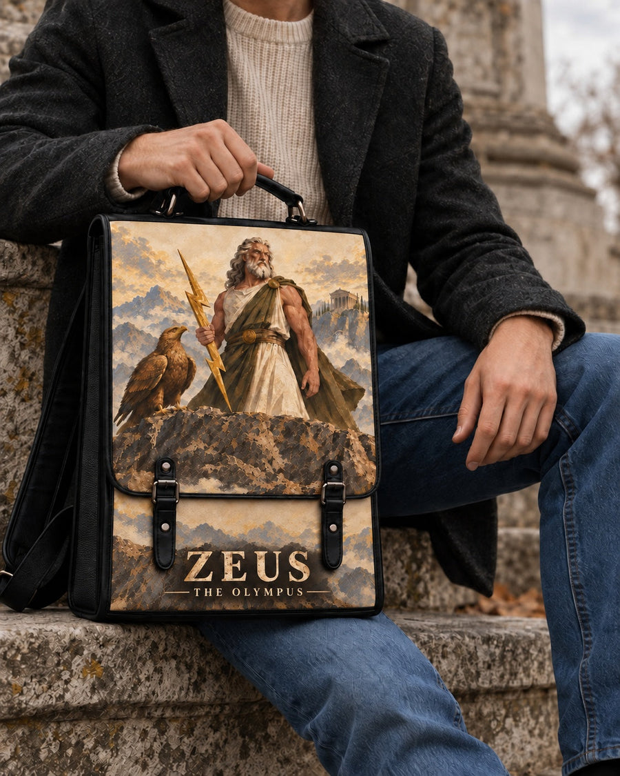 "Zeus" Leather Backpack