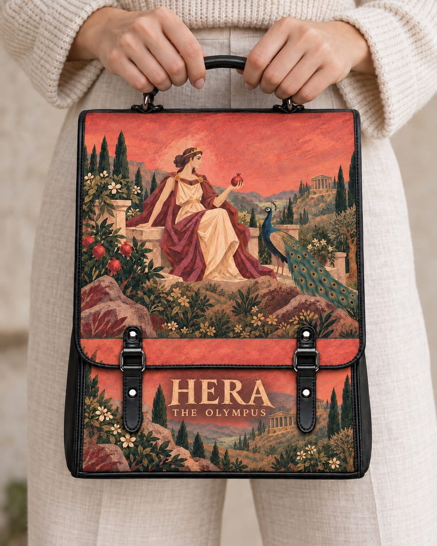 "Hera" Leather Backpack