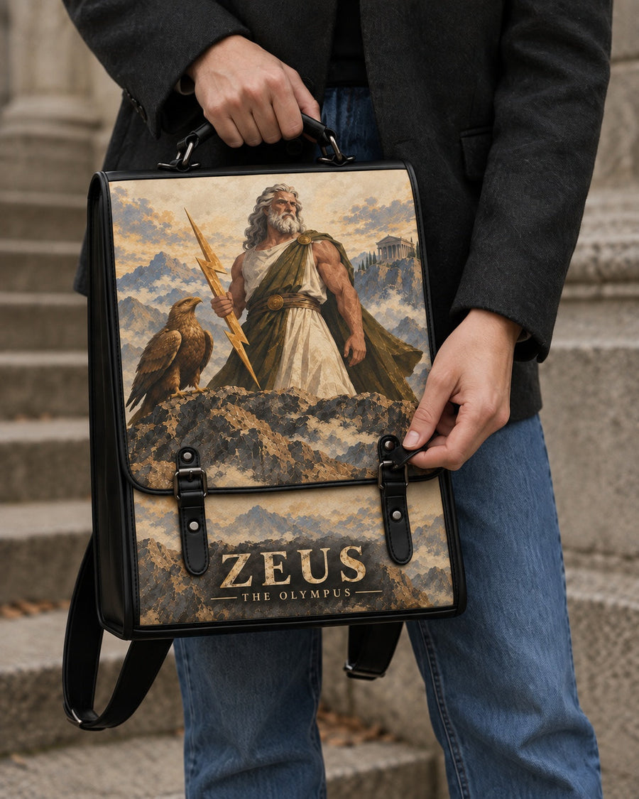 "Zeus" Leather Backpack