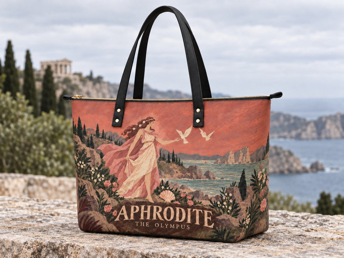 "Aphrodite" Leather Tote Bag