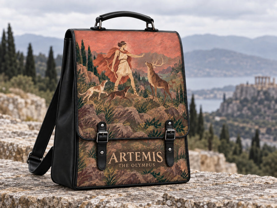 "Artemis" Leather Backpack