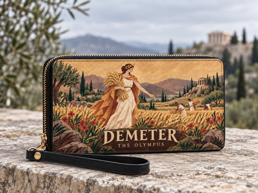 "Demeter" Long Wallet