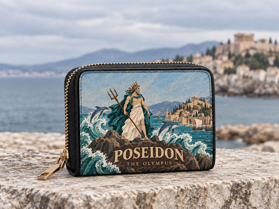 "Poseidon" Mini Wallet