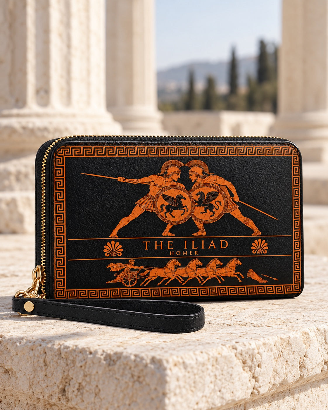 "The Iliad" Long Wallet