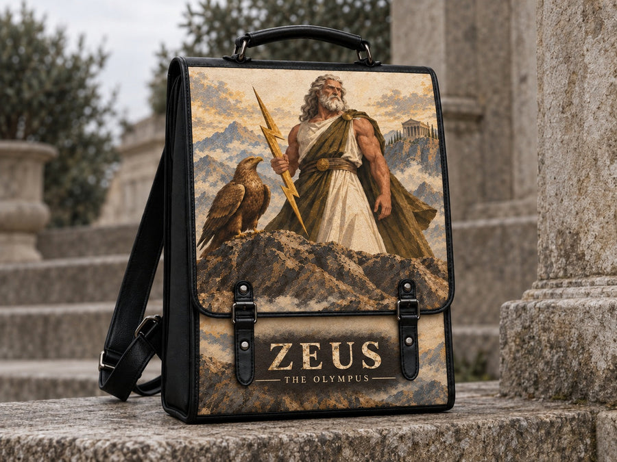 "Zeus" Leather Backpack