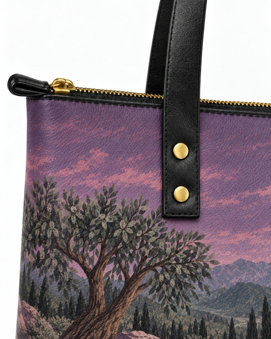 "Apollo" Leather Tote Bag