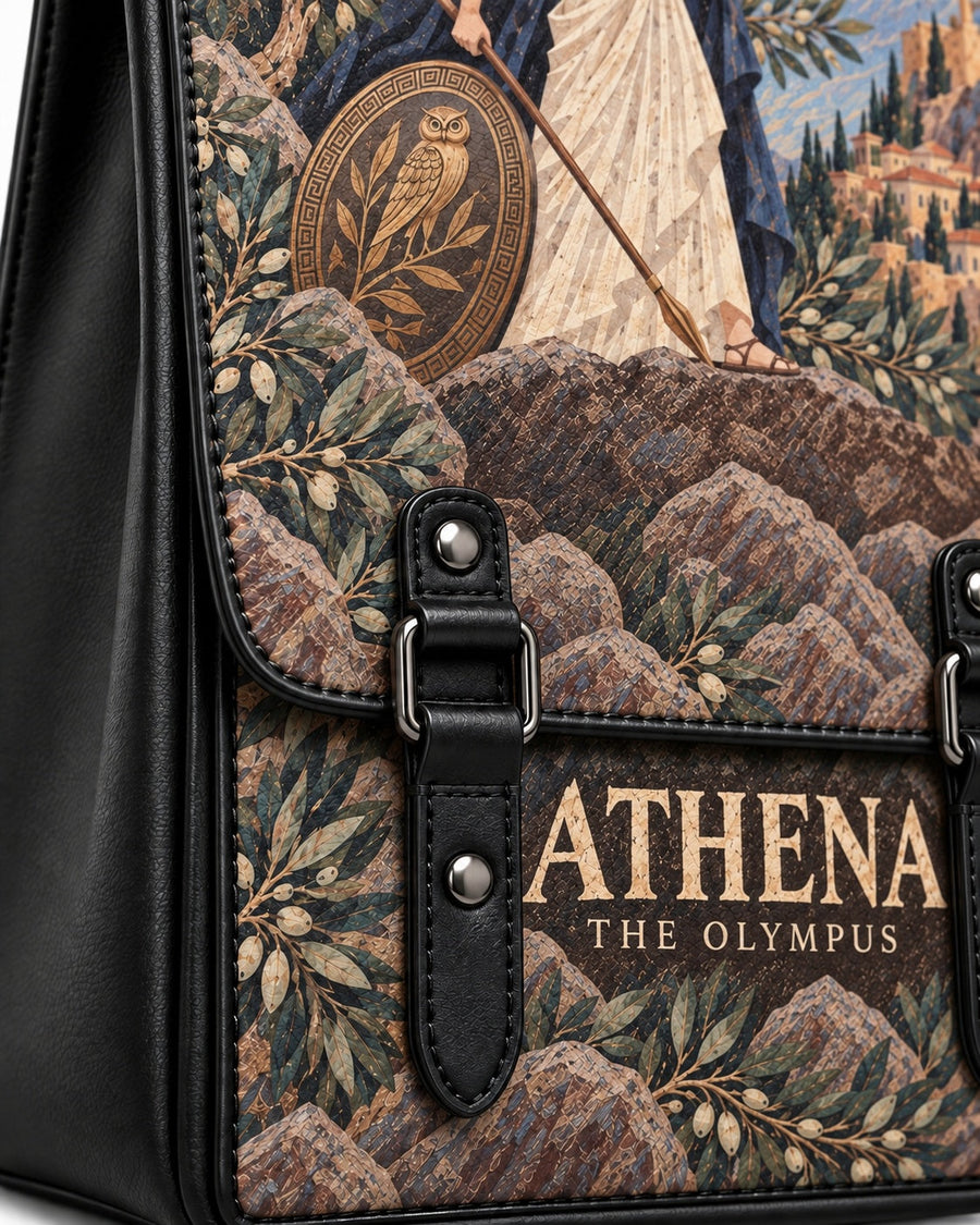 "Athena" Leather Backpack