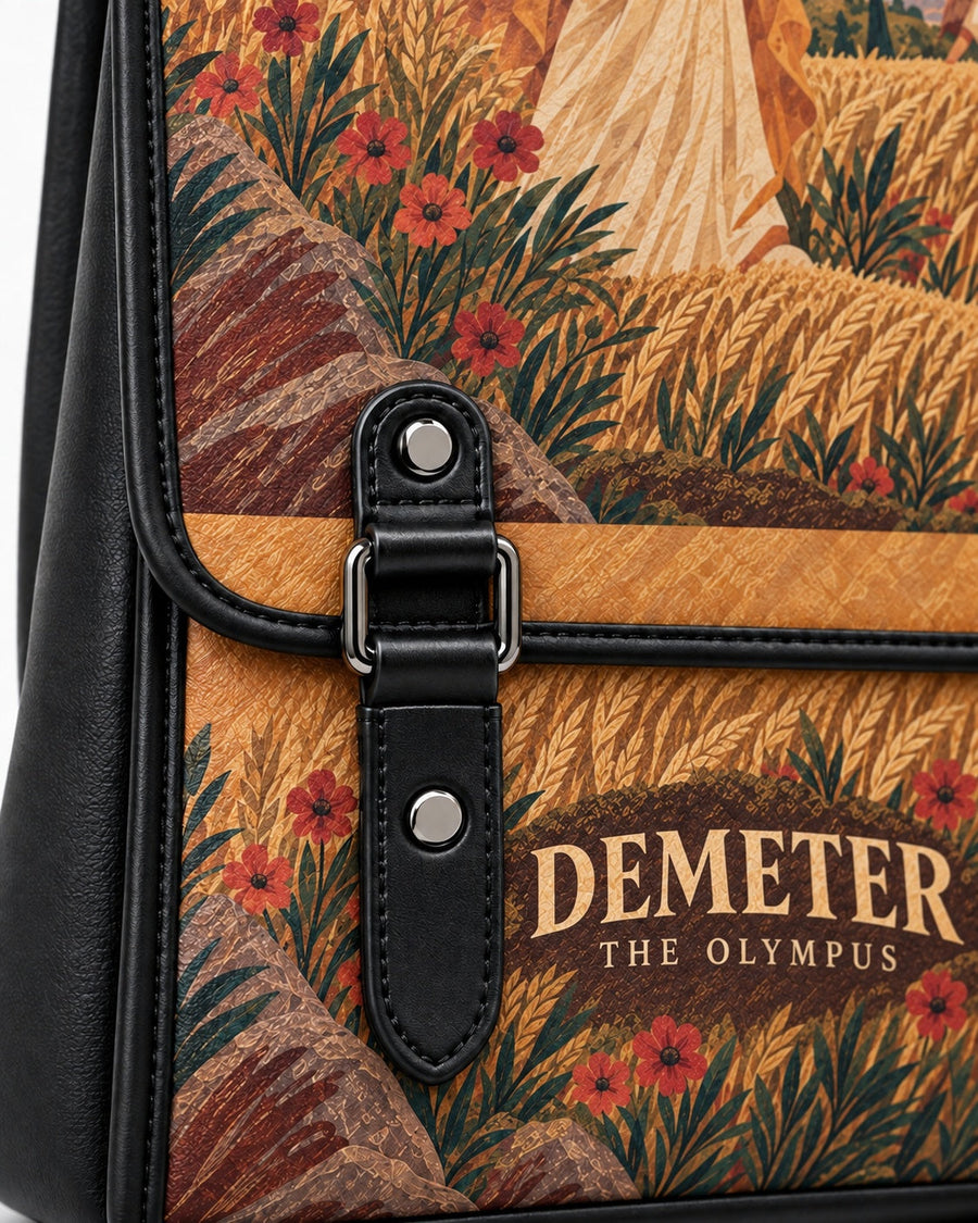 "Demeter" Leather Backpack