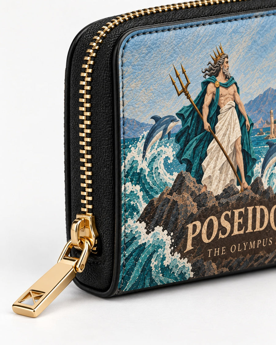 "Poseidon" Mini Wallet