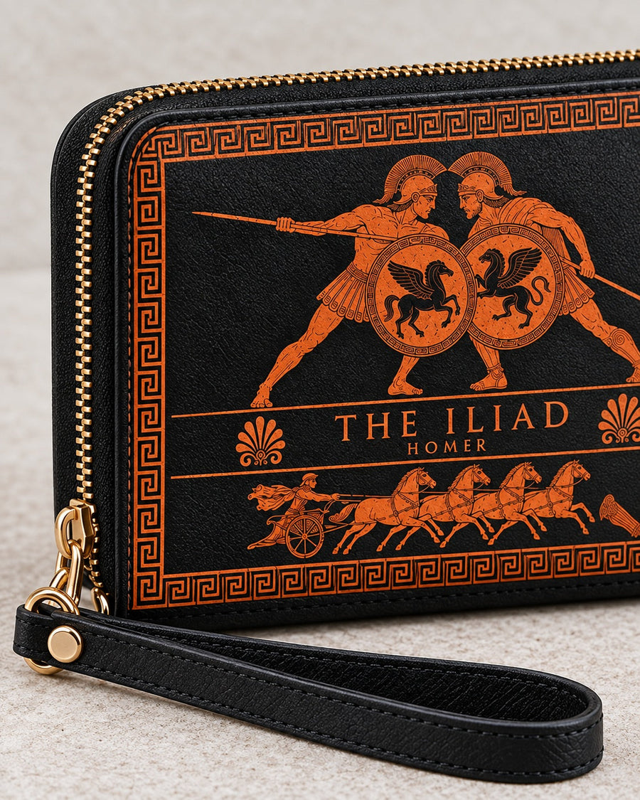 "The Iliad" Long Wallet