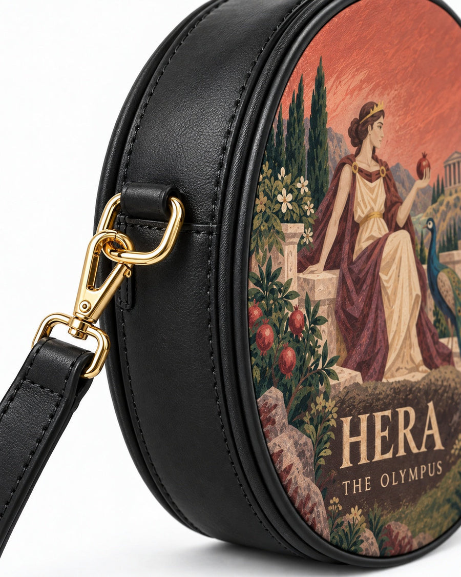"Hera" Circle Crossbody Bag