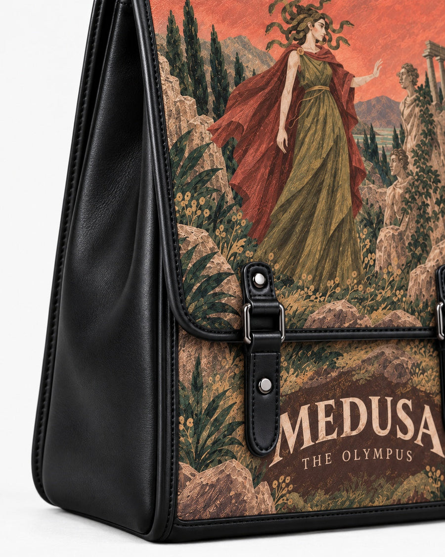 "Medusa" Leather Backpack