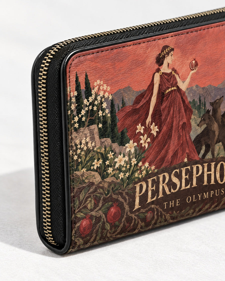 "Persephone" Long Wallet