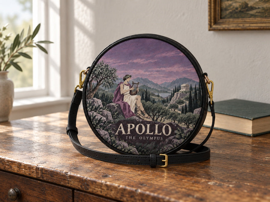 "Apollo" Circle Crossbody Bag