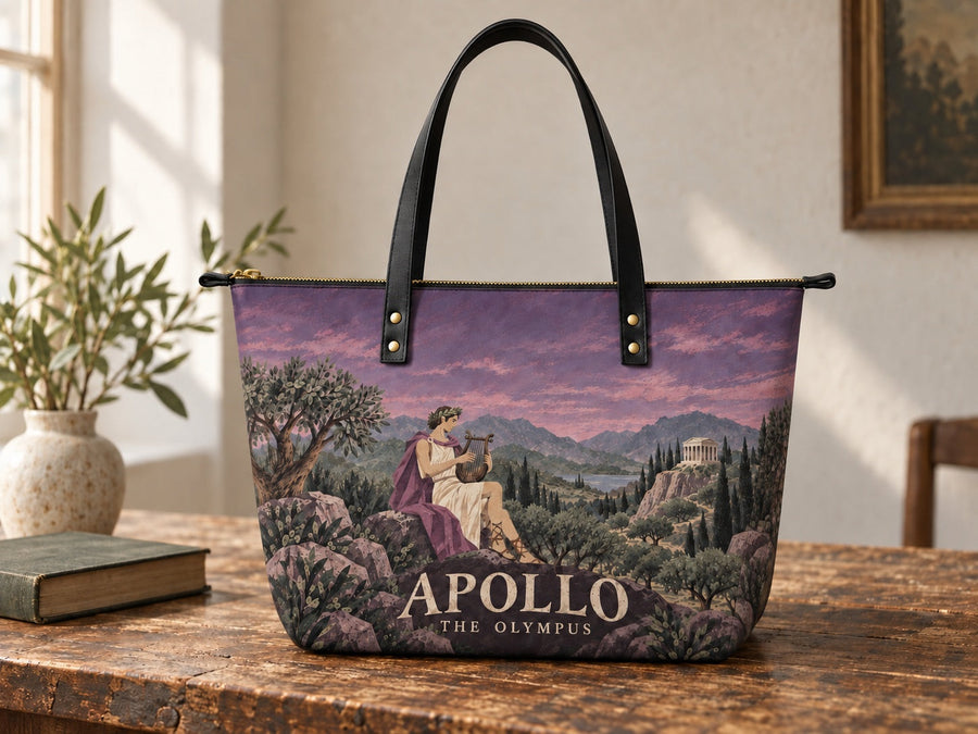 "Apollo" Leather Tote Bag