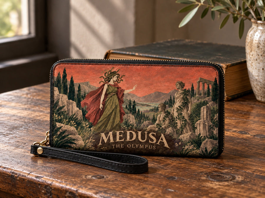"Medusa" Long Wallet