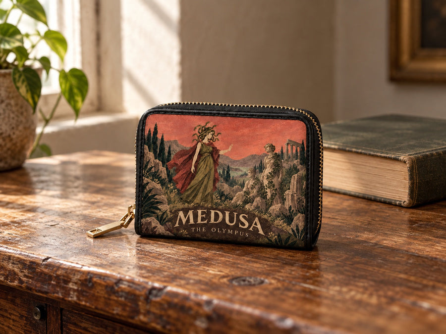 "Medusa" Mini Wallet