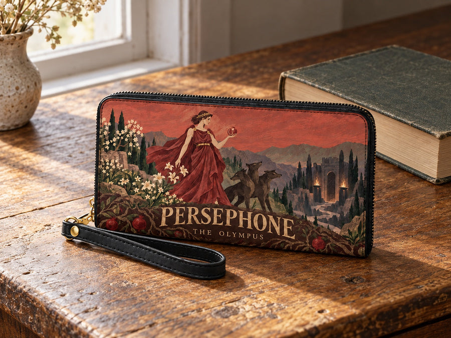 "Persephone" Long Wallet