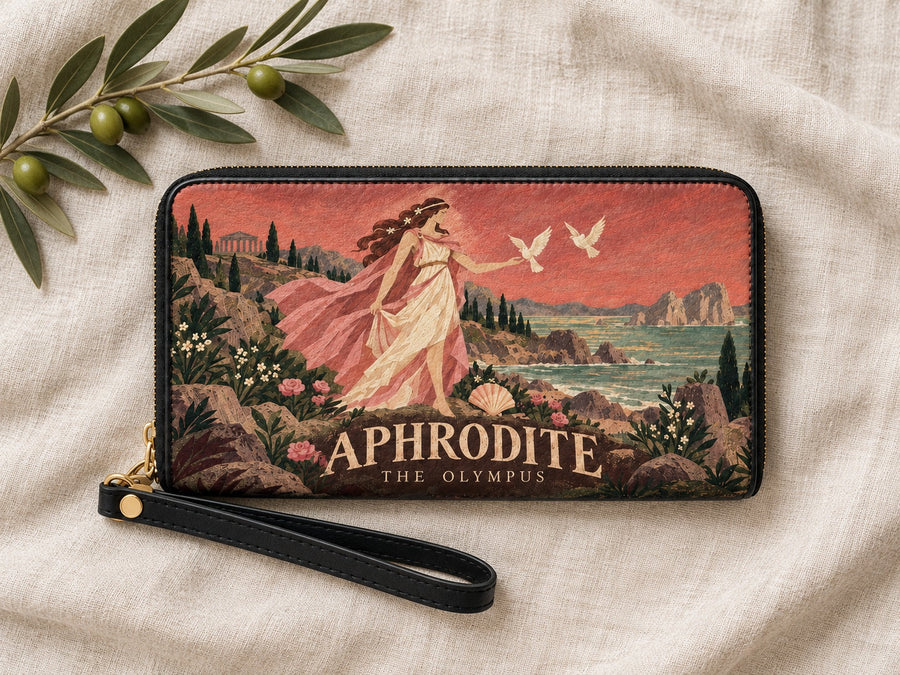 "Aphrodite" Long Wallet