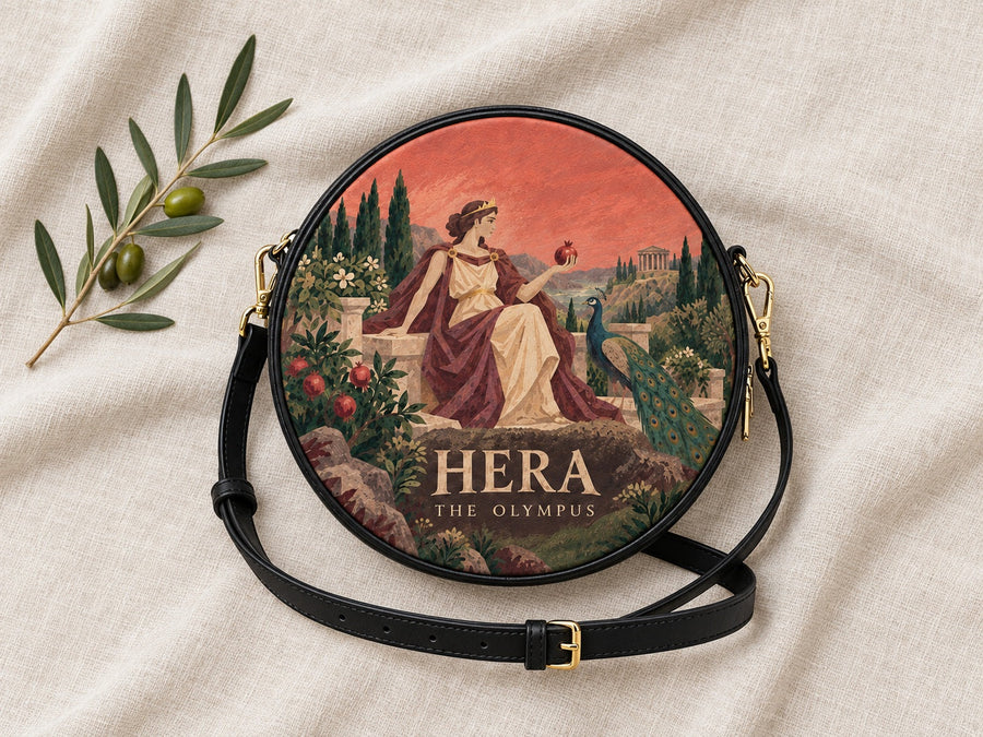 "Hera" Circle Crossbody Bag