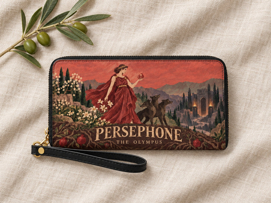 "Persephone" Long Wallet