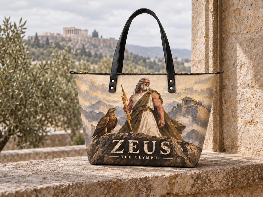 "Zeus" Leather Tote Bag