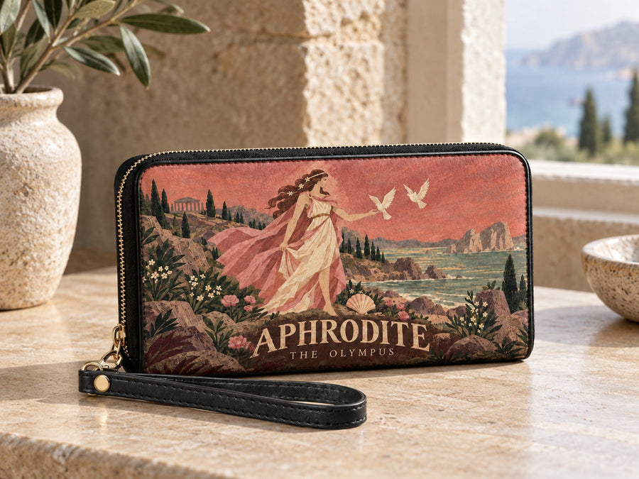 "Aphrodite" Long Wallet