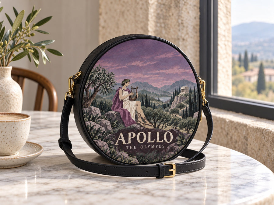 "Apollo" Circle Crossbody Bag