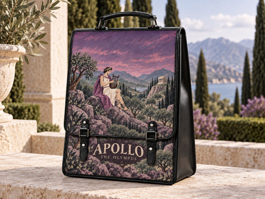 "Apollo" Leather Backpack