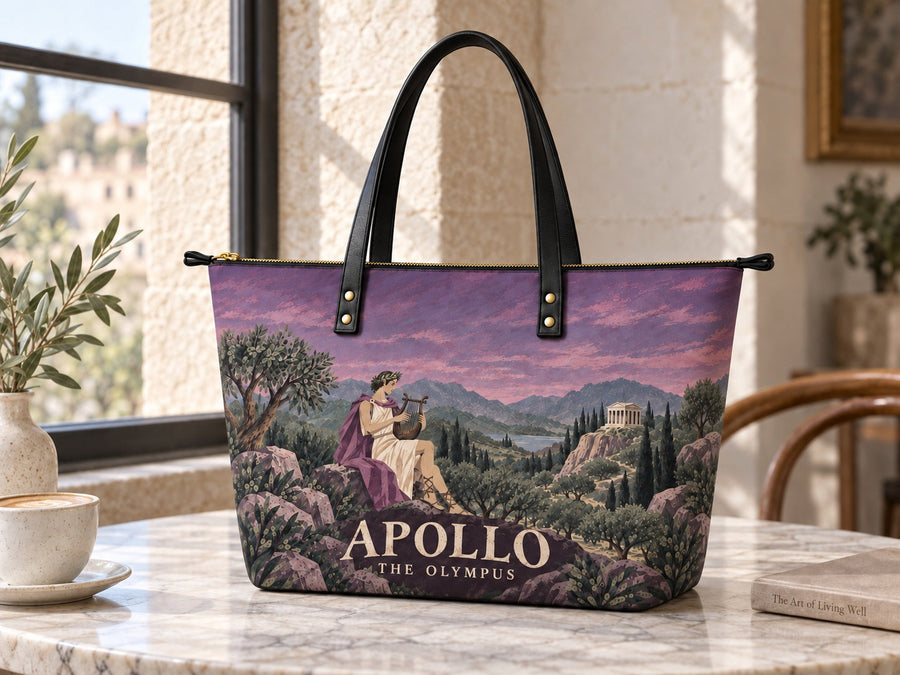 "Apollo" Leather Tote Bag
