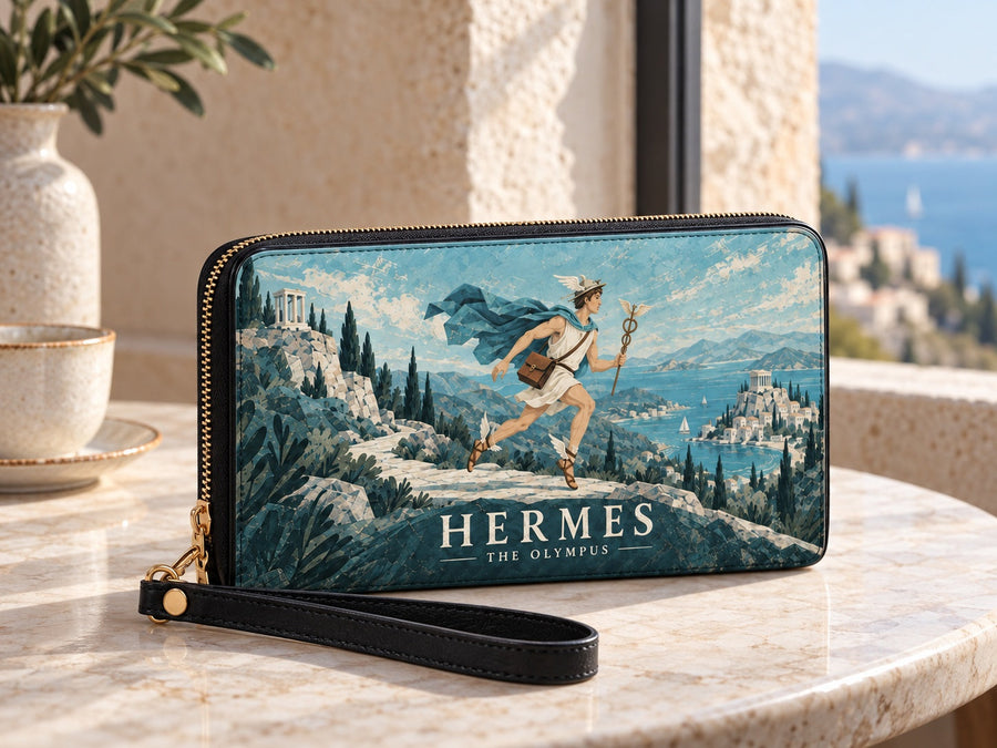 "Hermes" Long Wallet