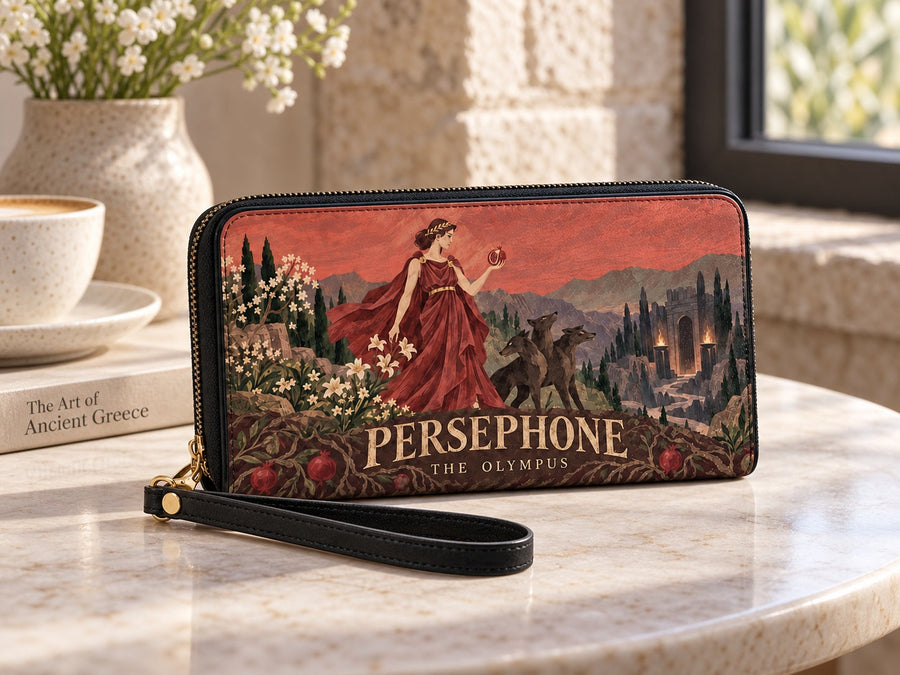 "Persephone" Long Wallet