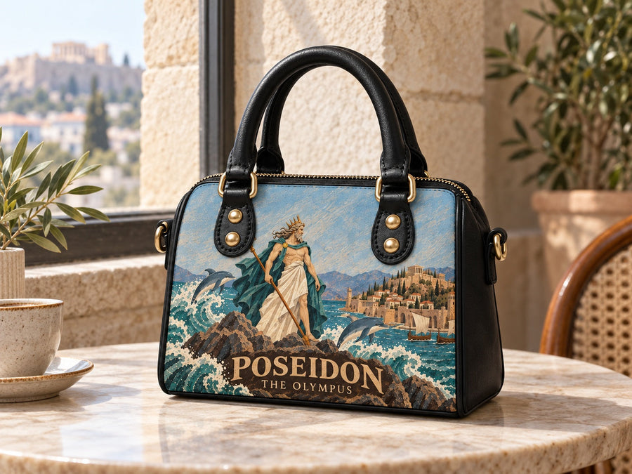 "Poseidon" Mini Satchel