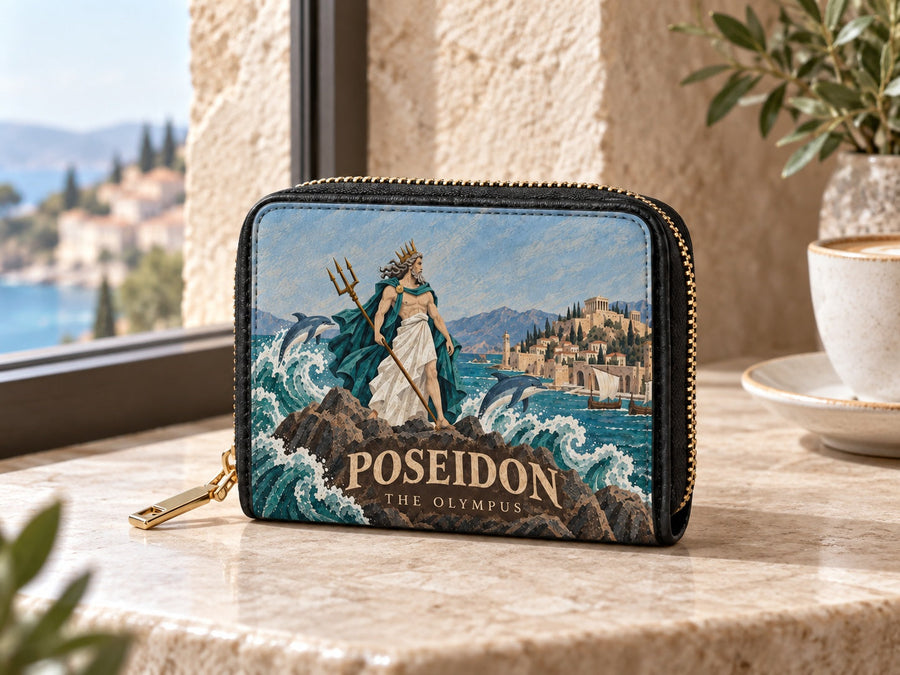 "Poseidon" Mini Wallet