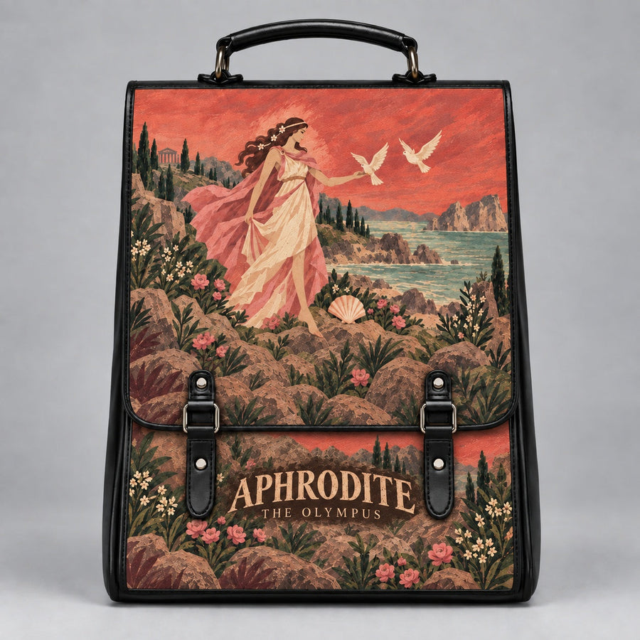 "Aphrodite" Leather Backpack