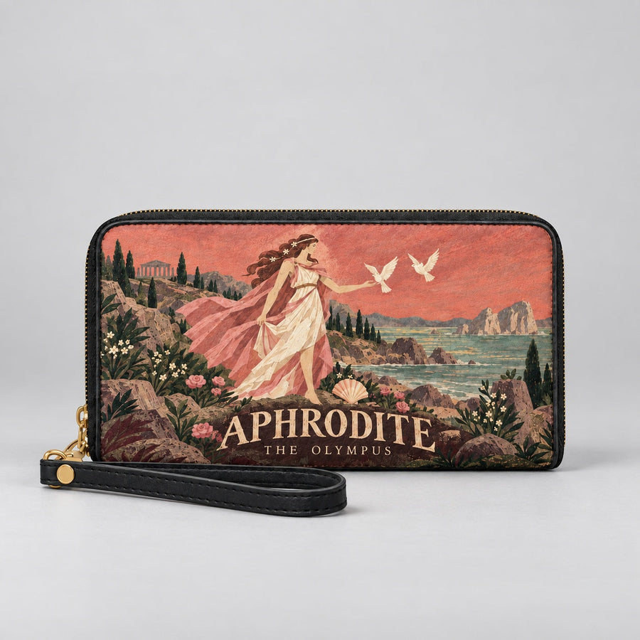 "Aphrodite" Long Wallet