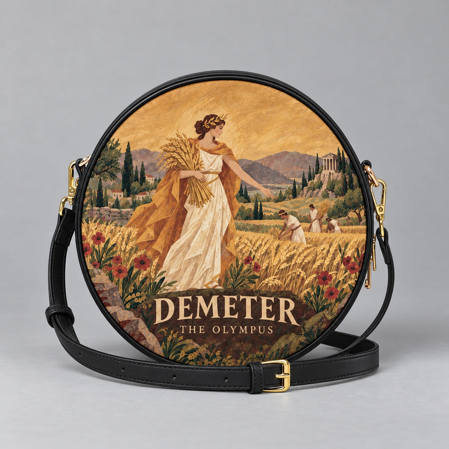"Demeter" Circle Crossbody Bag