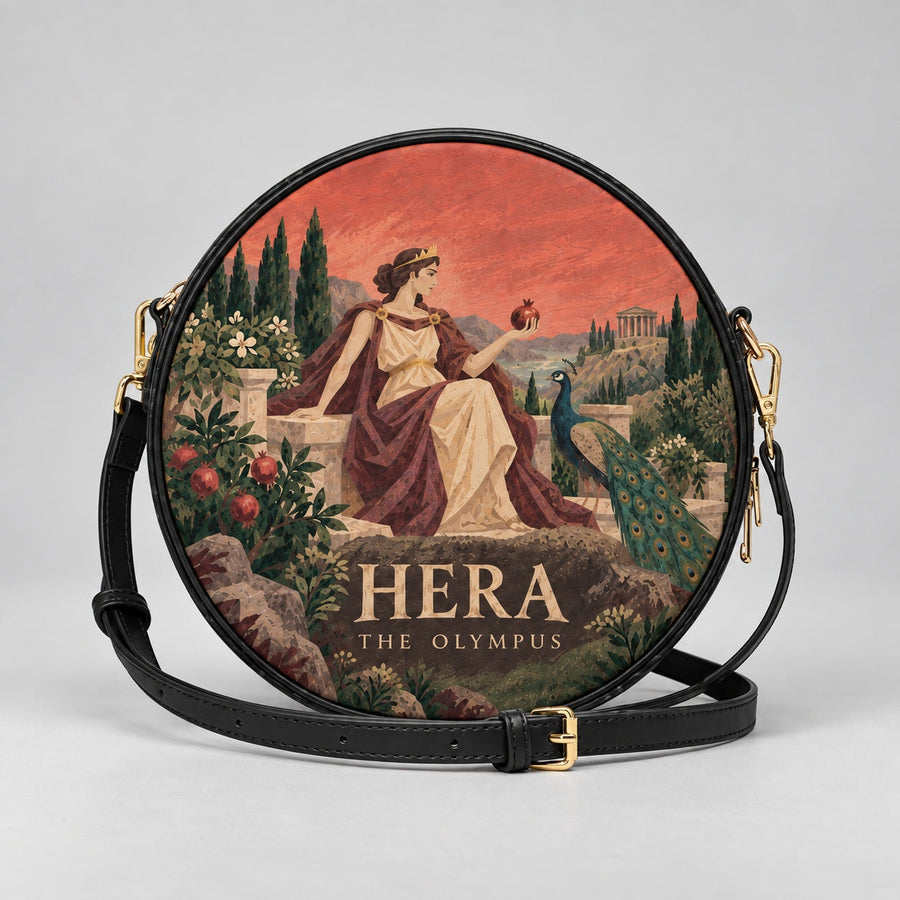 "Hera" Circle Crossbody Bag