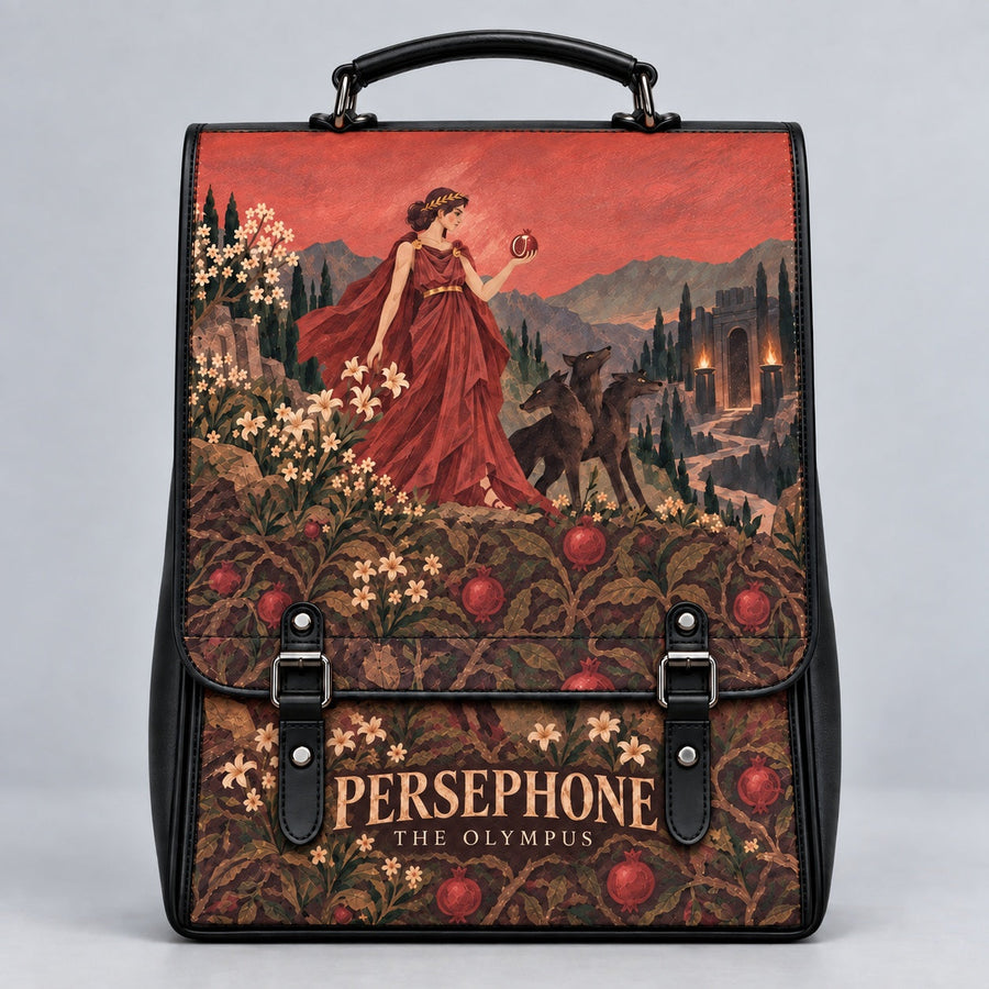 "Persephone" Leather Backpack