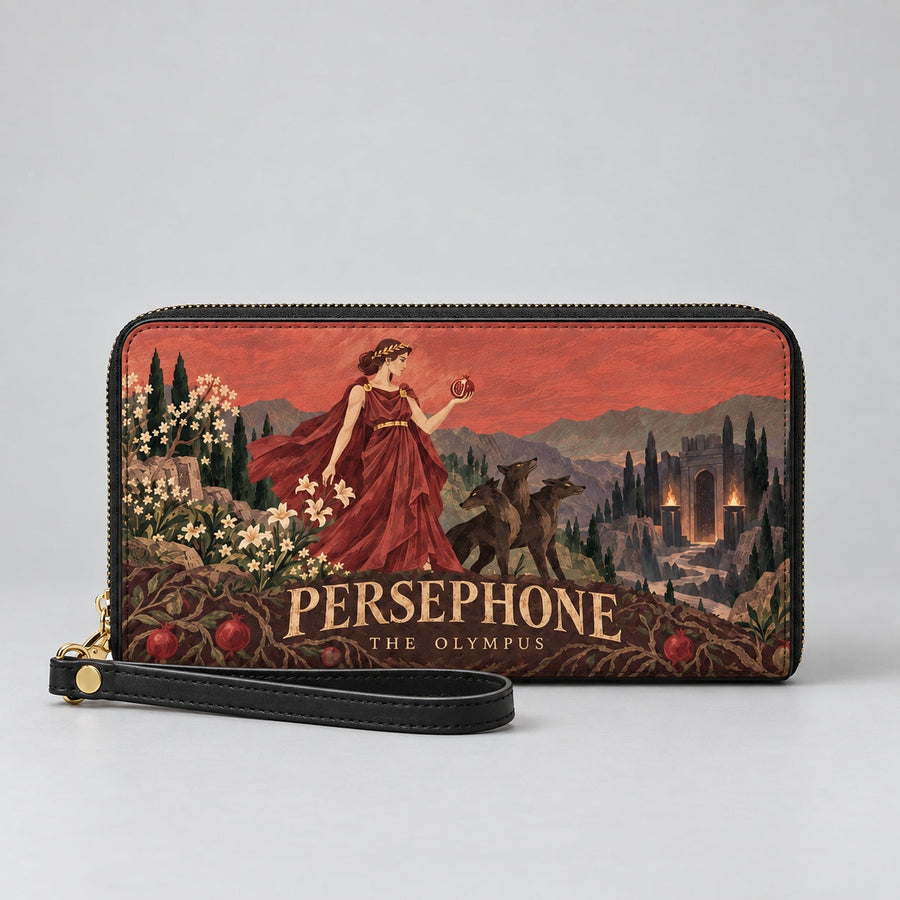 "Persephone" Long Wallet