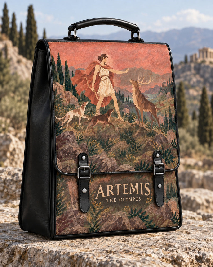 "Artemis" Leather Backpack