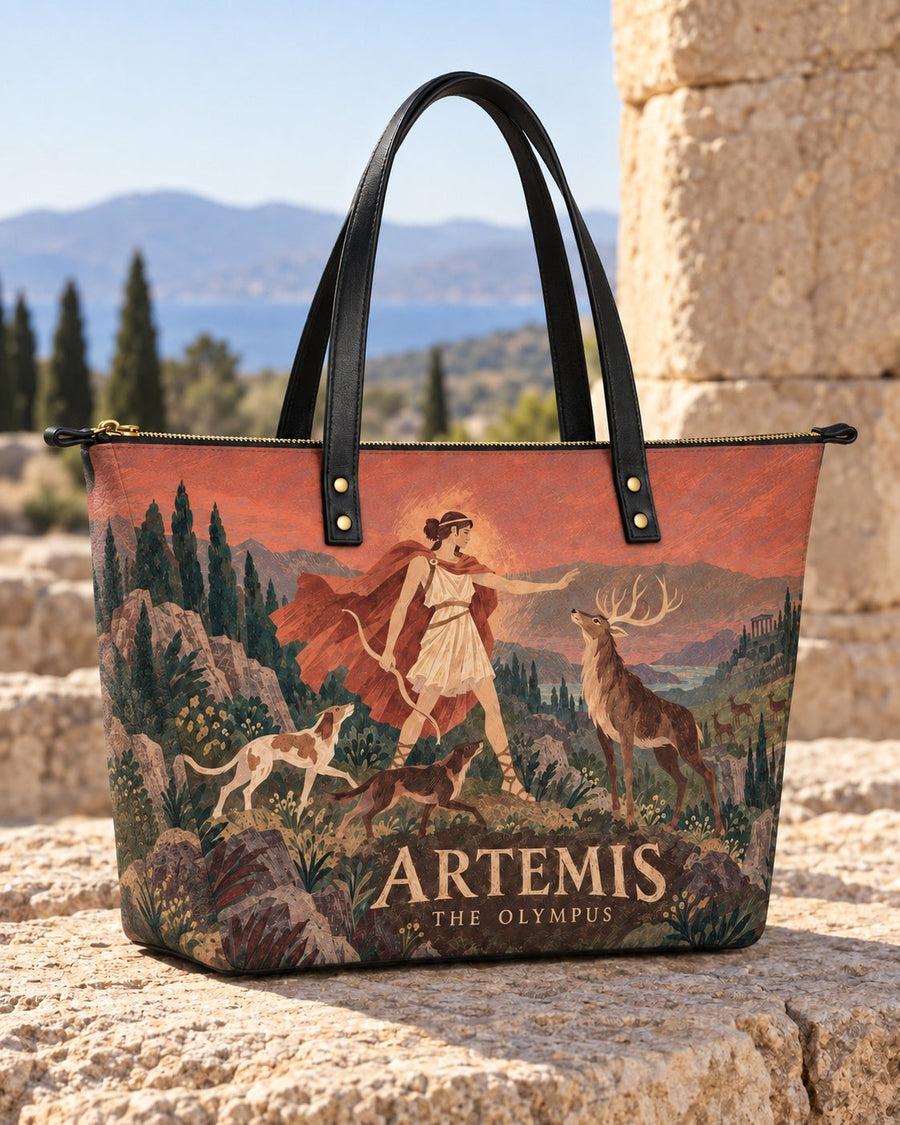"Artemis" Leather Tote Bag