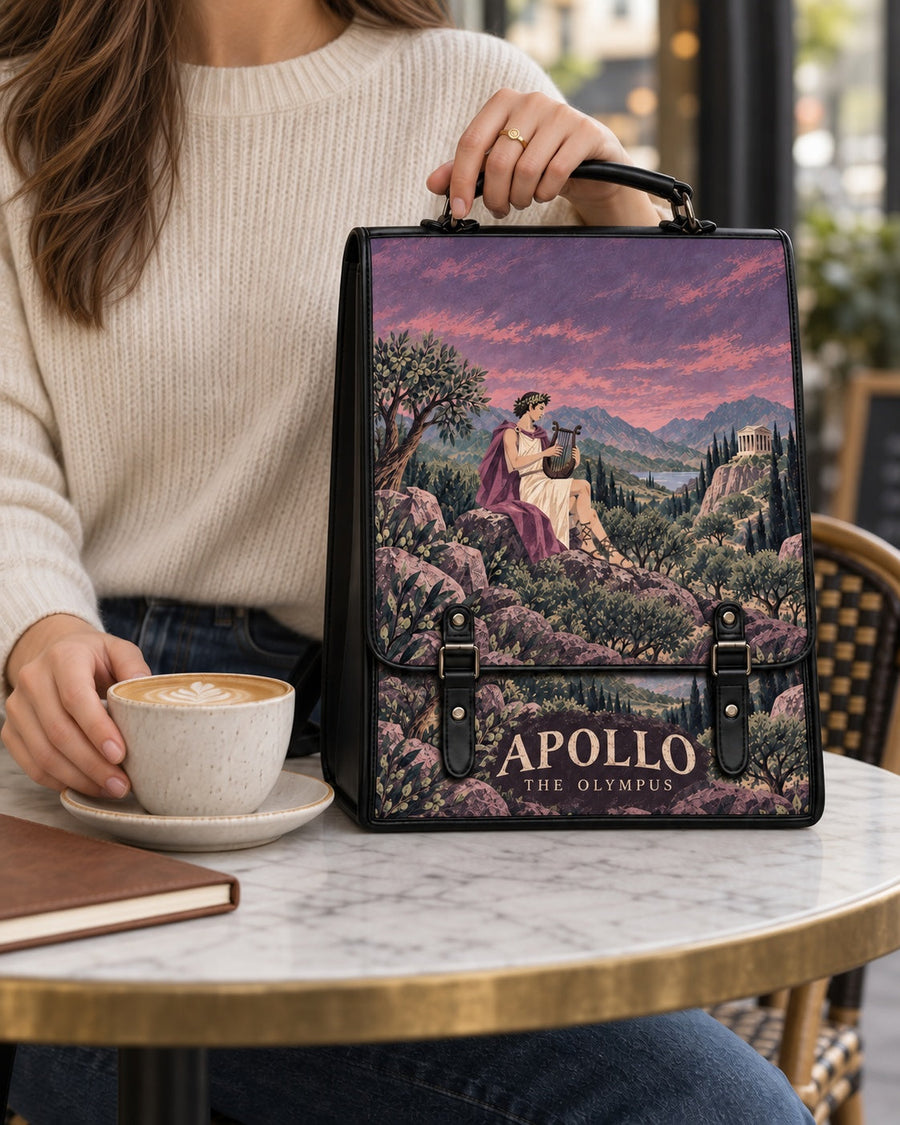 "Apollo" Leather Backpack