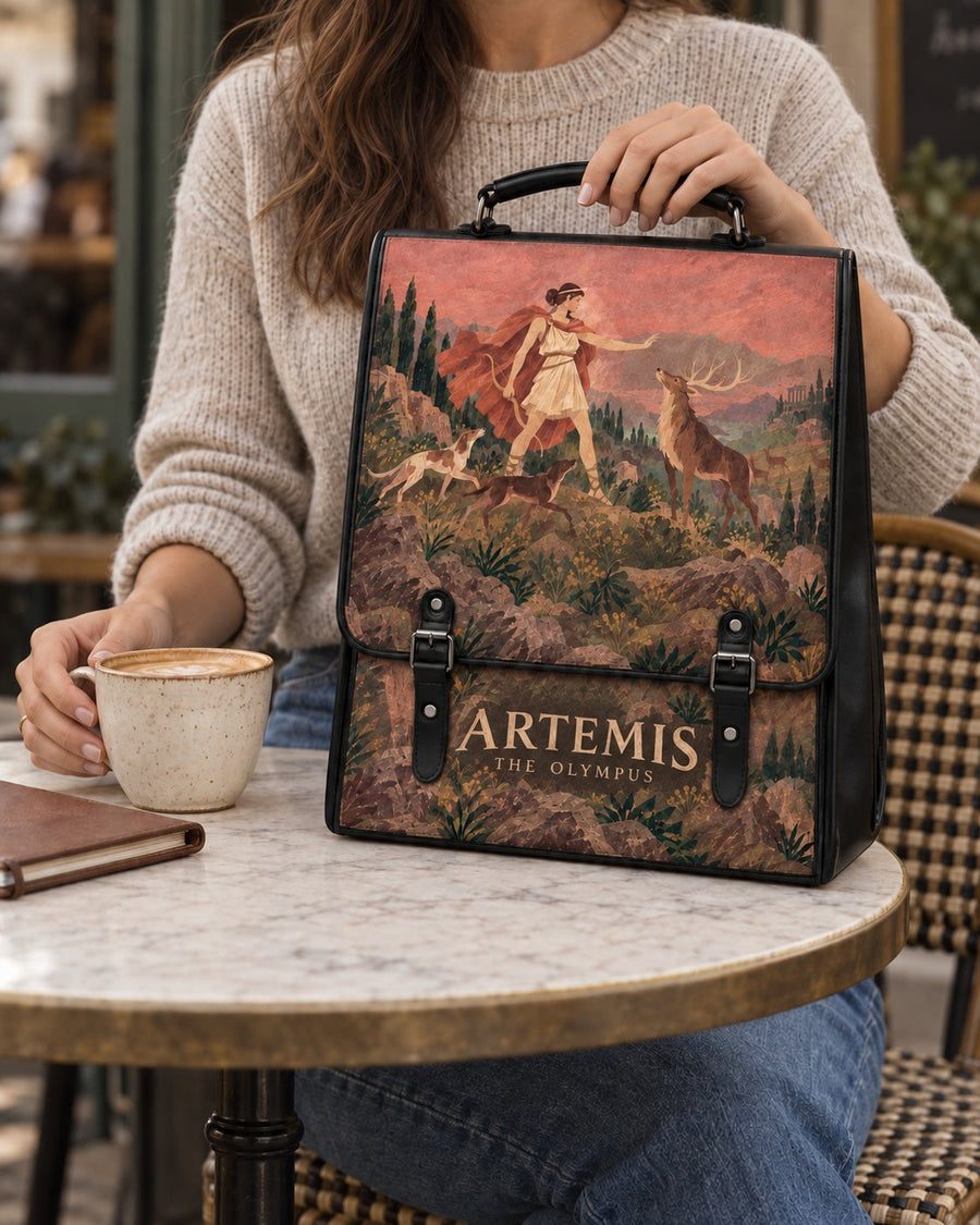 "Artemis" Leather Backpack