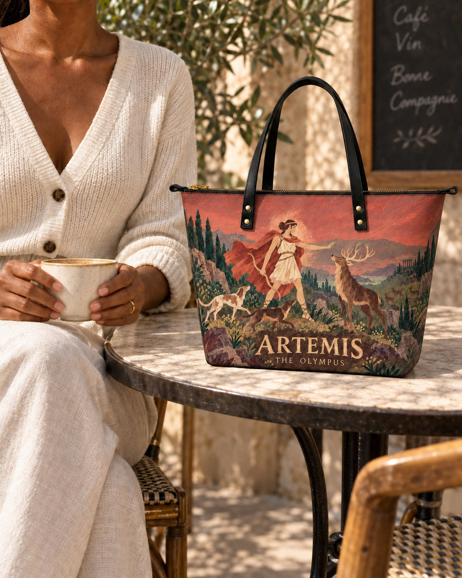 "Artemis" Leather Tote Bag